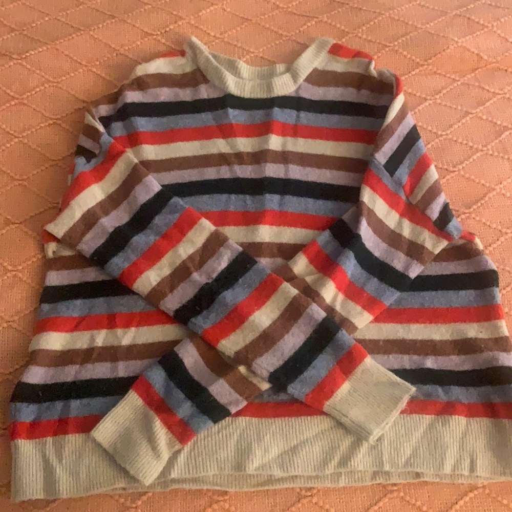 Madewell striped sweater